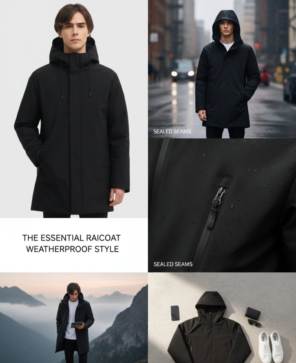 Premium Winter Jacket – Water-Repellent Technology