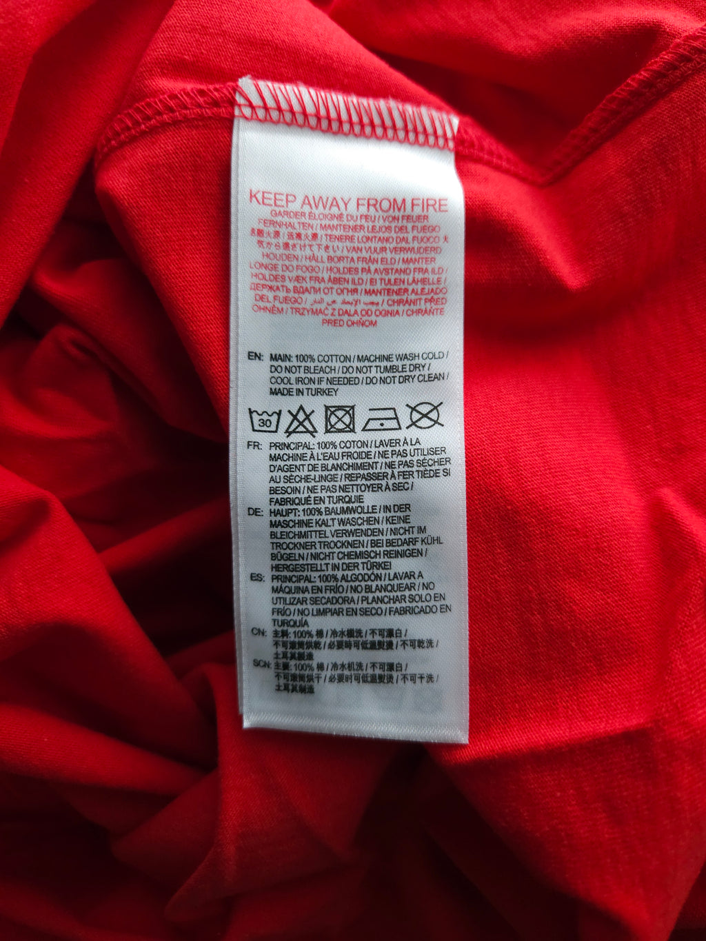 NHL Calgary Flames T-shirt - Röd.