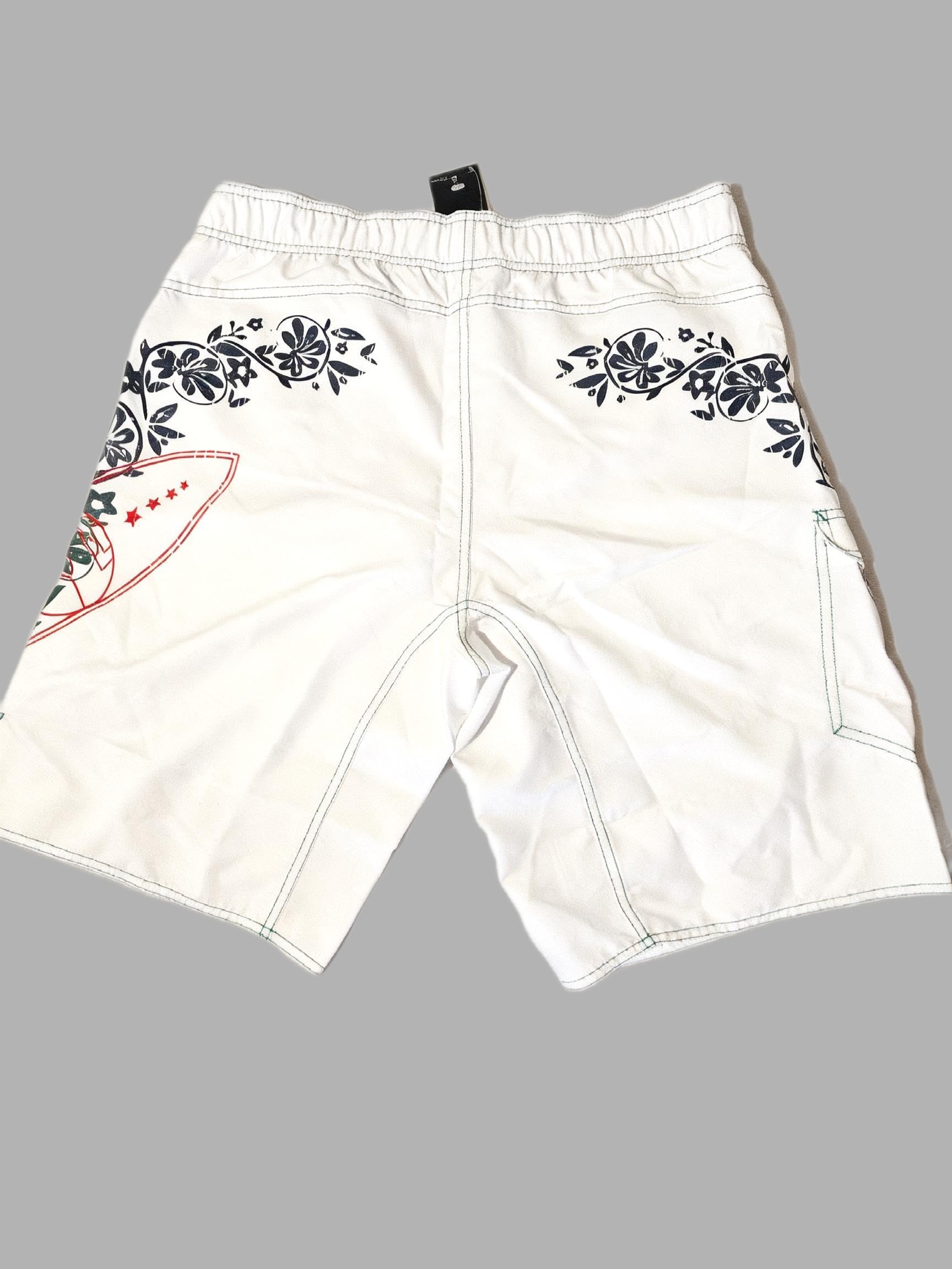 Adidas Performance Badshorts -Vit Tropiskt Print