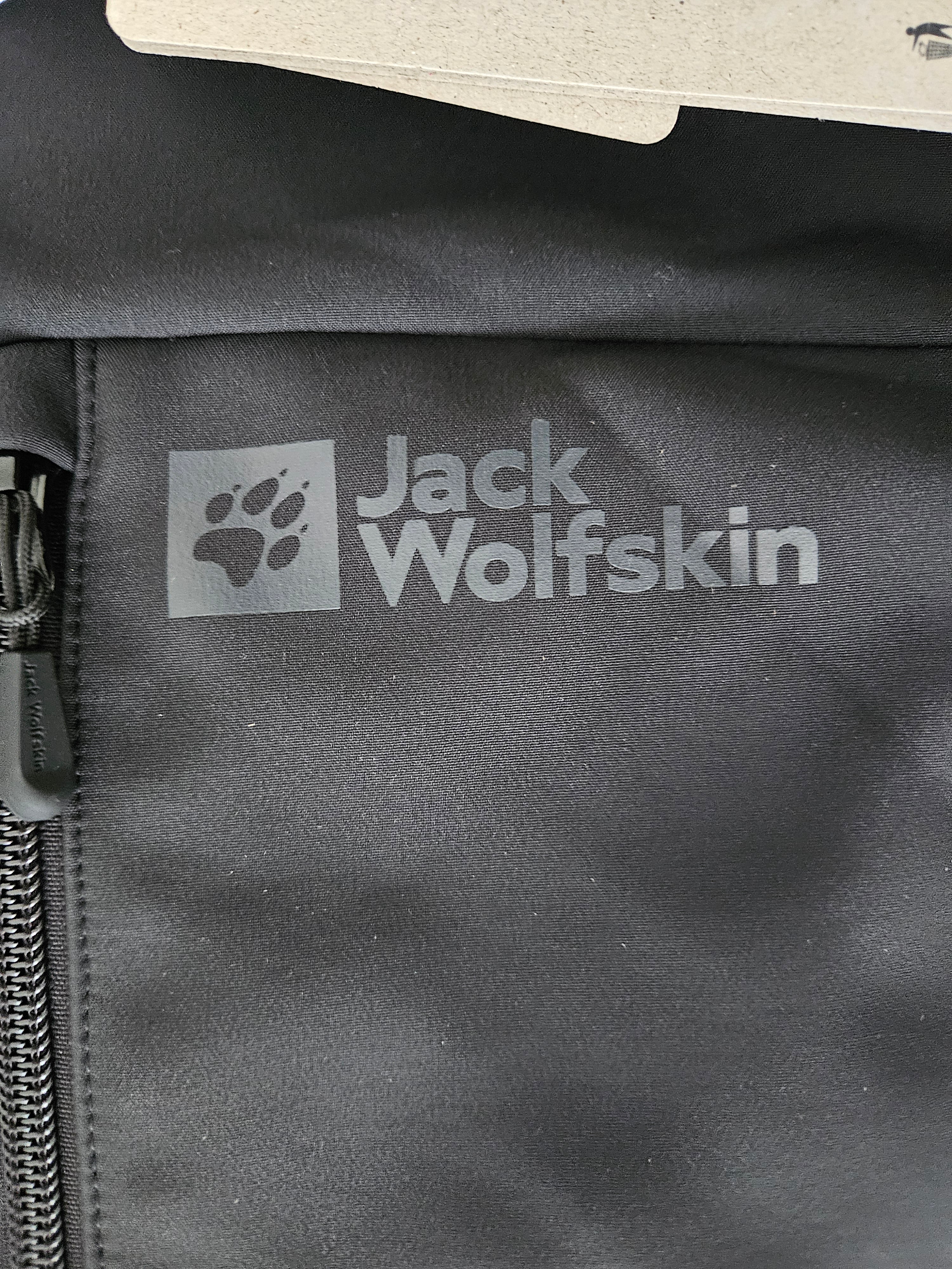 Jack Wolfskin Softshell-jacka Herr – Texshield | Fleecefoder | Svart | Ny med etiketter