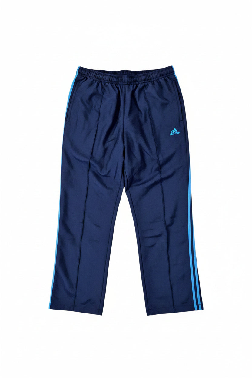 Adidas Träningsbyxor Herr – Marinblå med Blå Ränder | 3-Stripes Sportbyxor