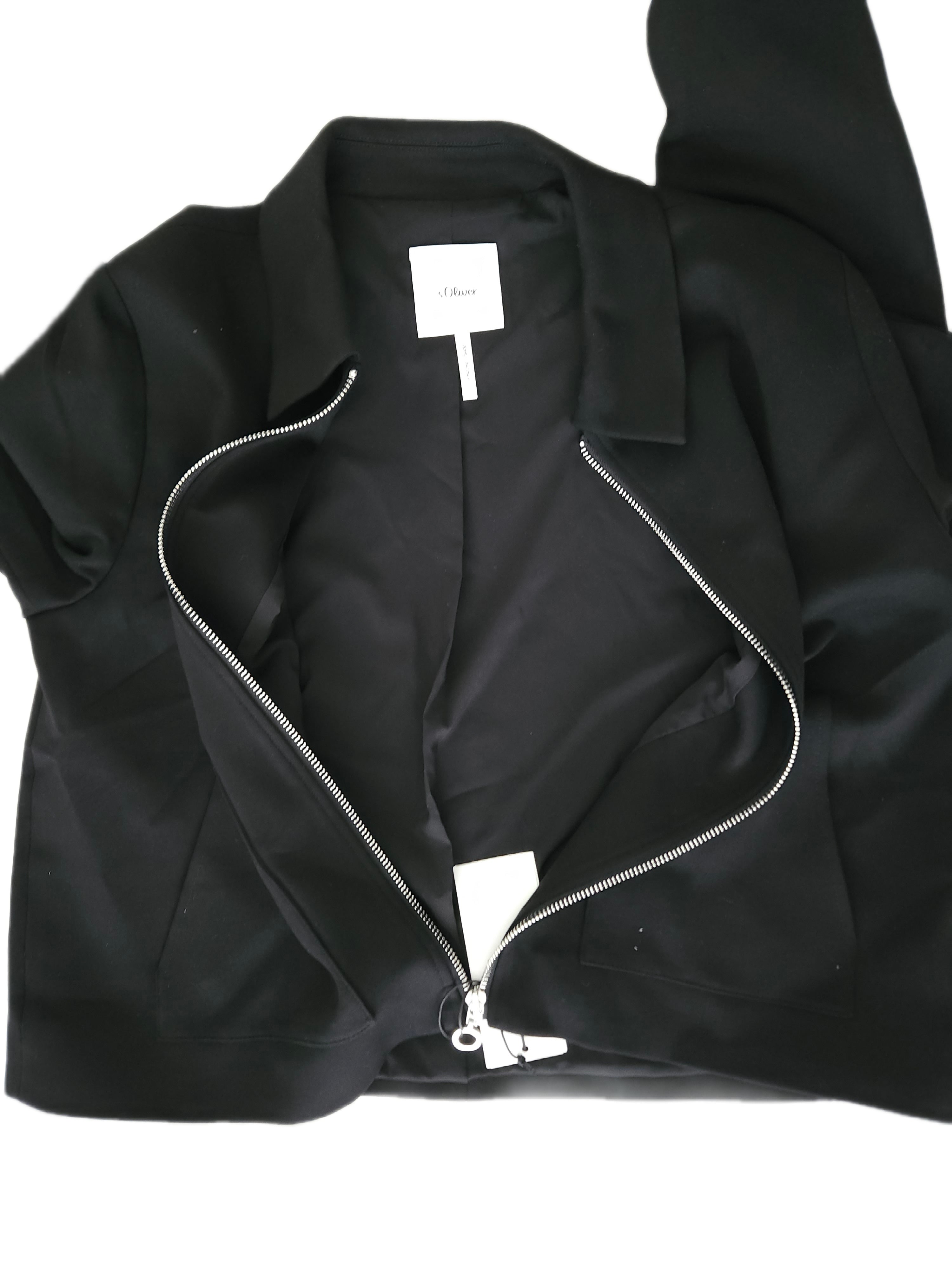 S.Oliver black jacket, size 38