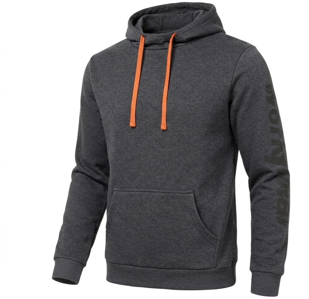 HH Workwear Klassisk Huvtröja – Mörkgrå