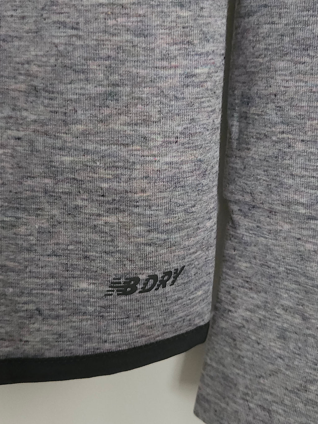 New Balance grey sweater.