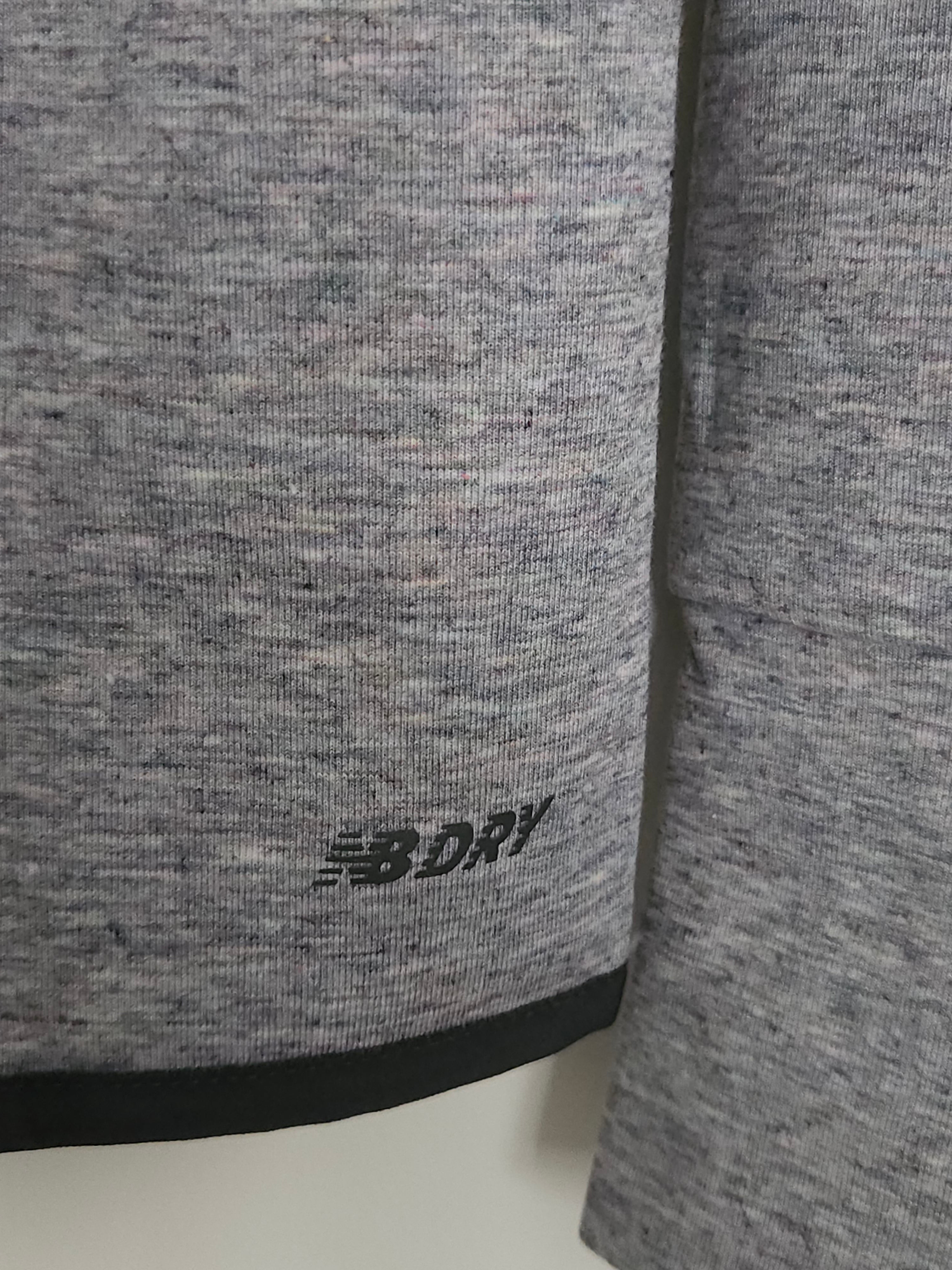 New Balance grey sweater.