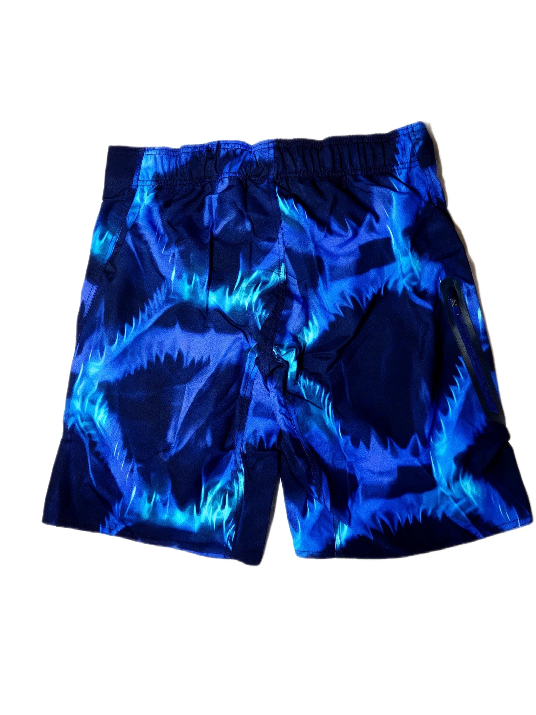 Adidas Shark Badshorts - Blå Print