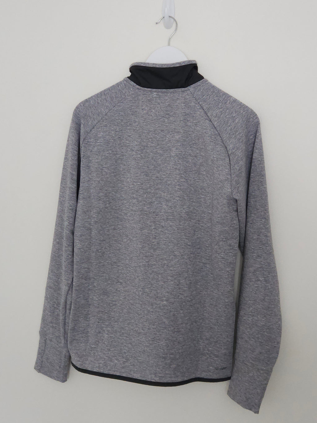 New Balance grey sweater.