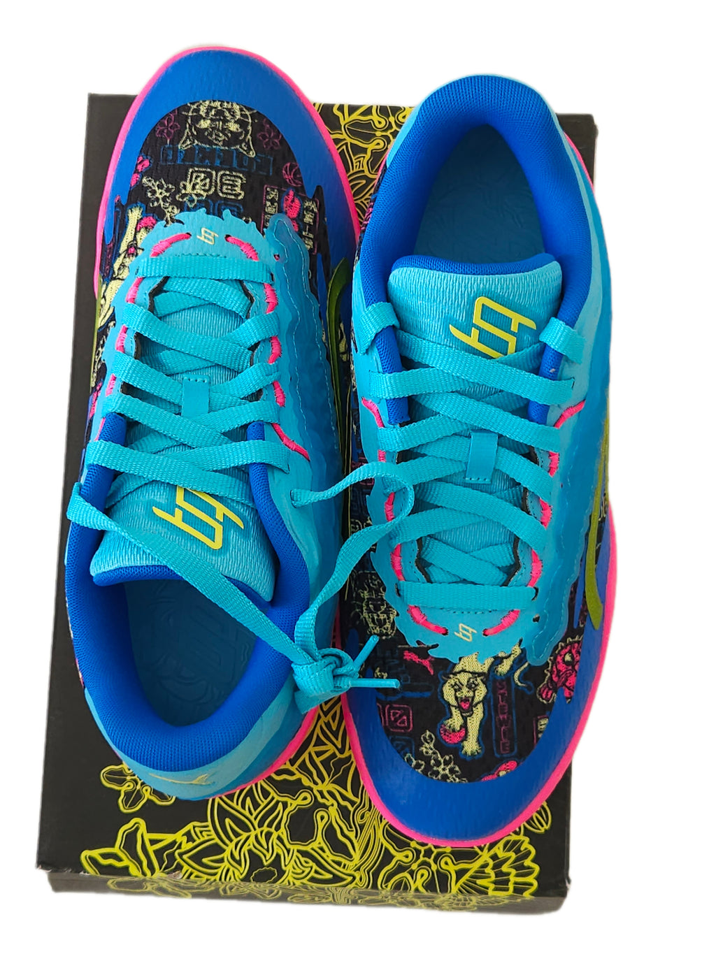 Puma Stewie 3 Midnight in Tokyo Blue/Pink Basketball Shoes