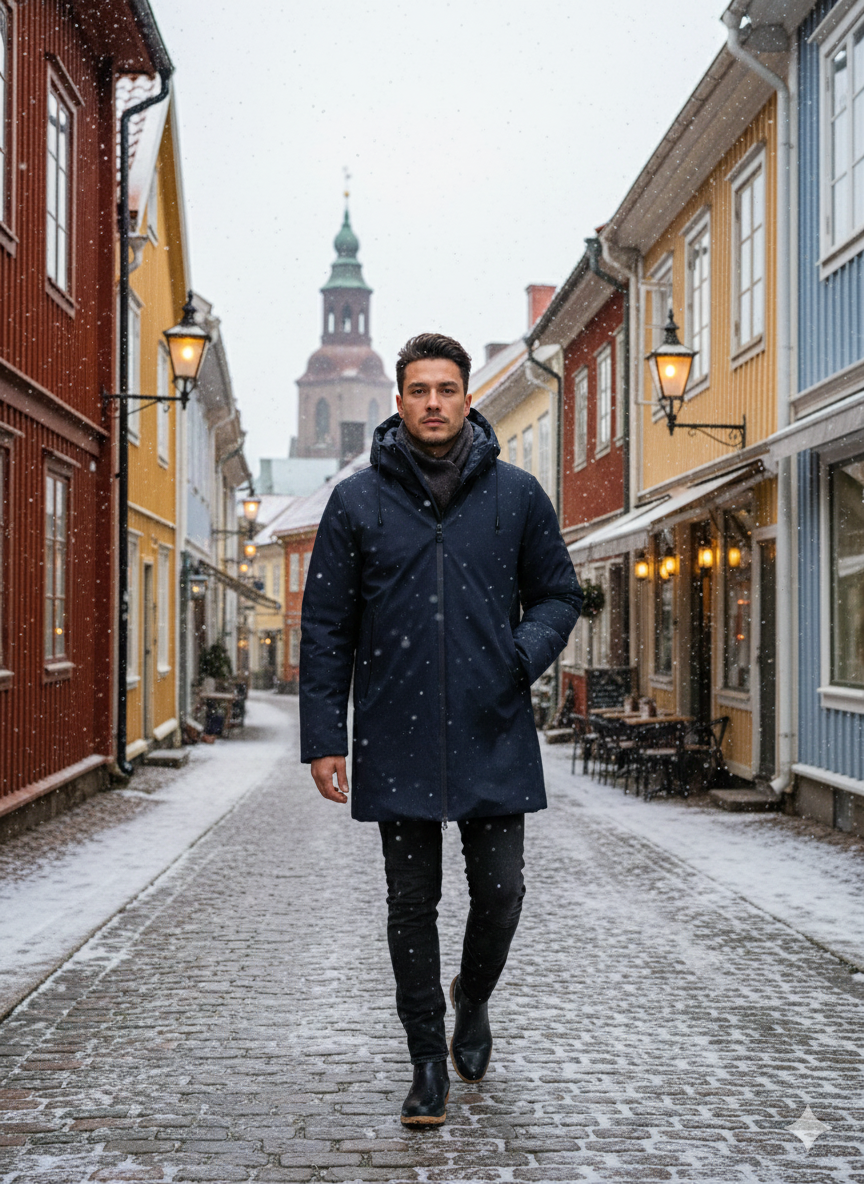 Premium Winter Jacket – Water-Repellent Technology