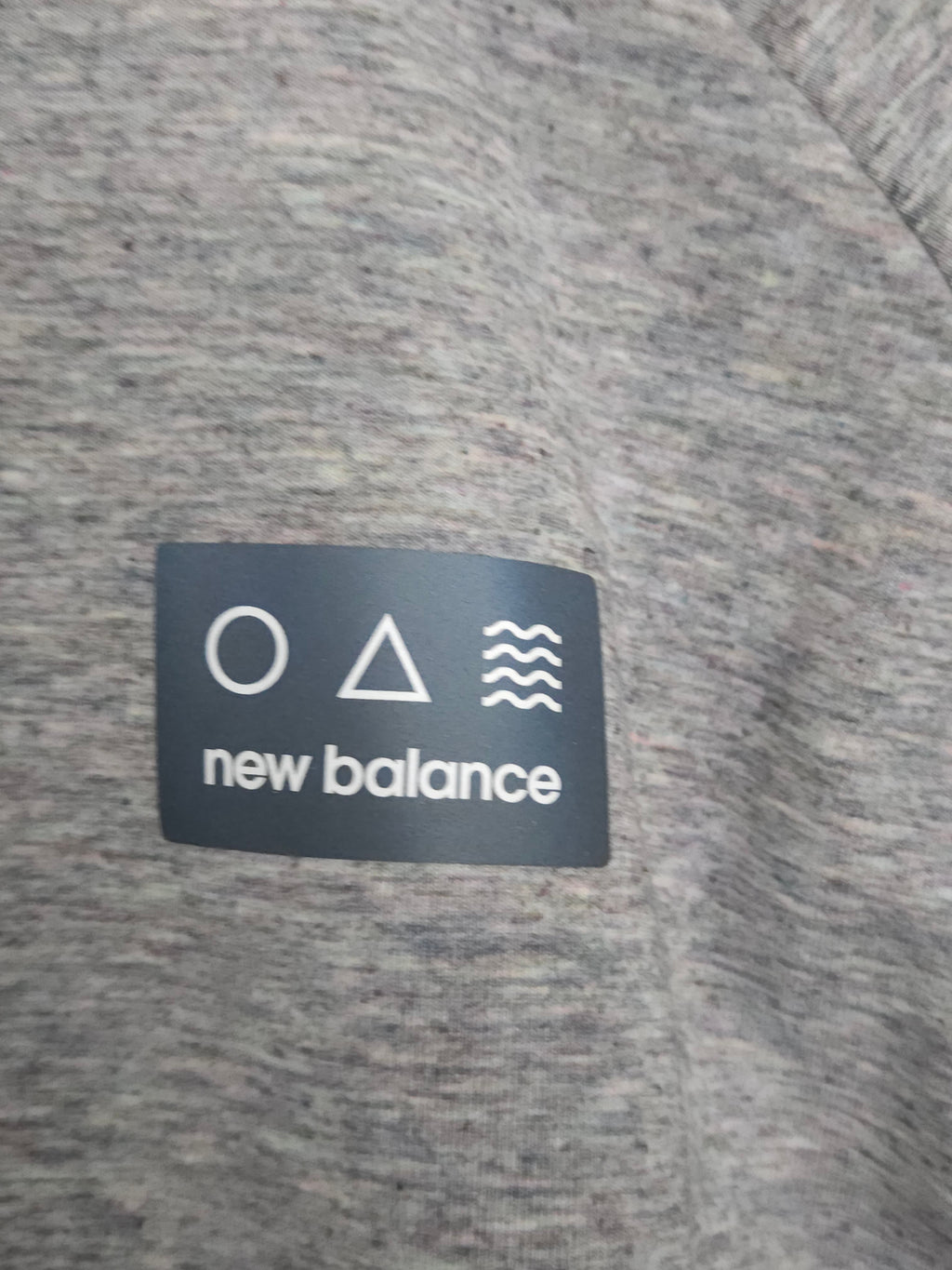 New Balance grey sweater.