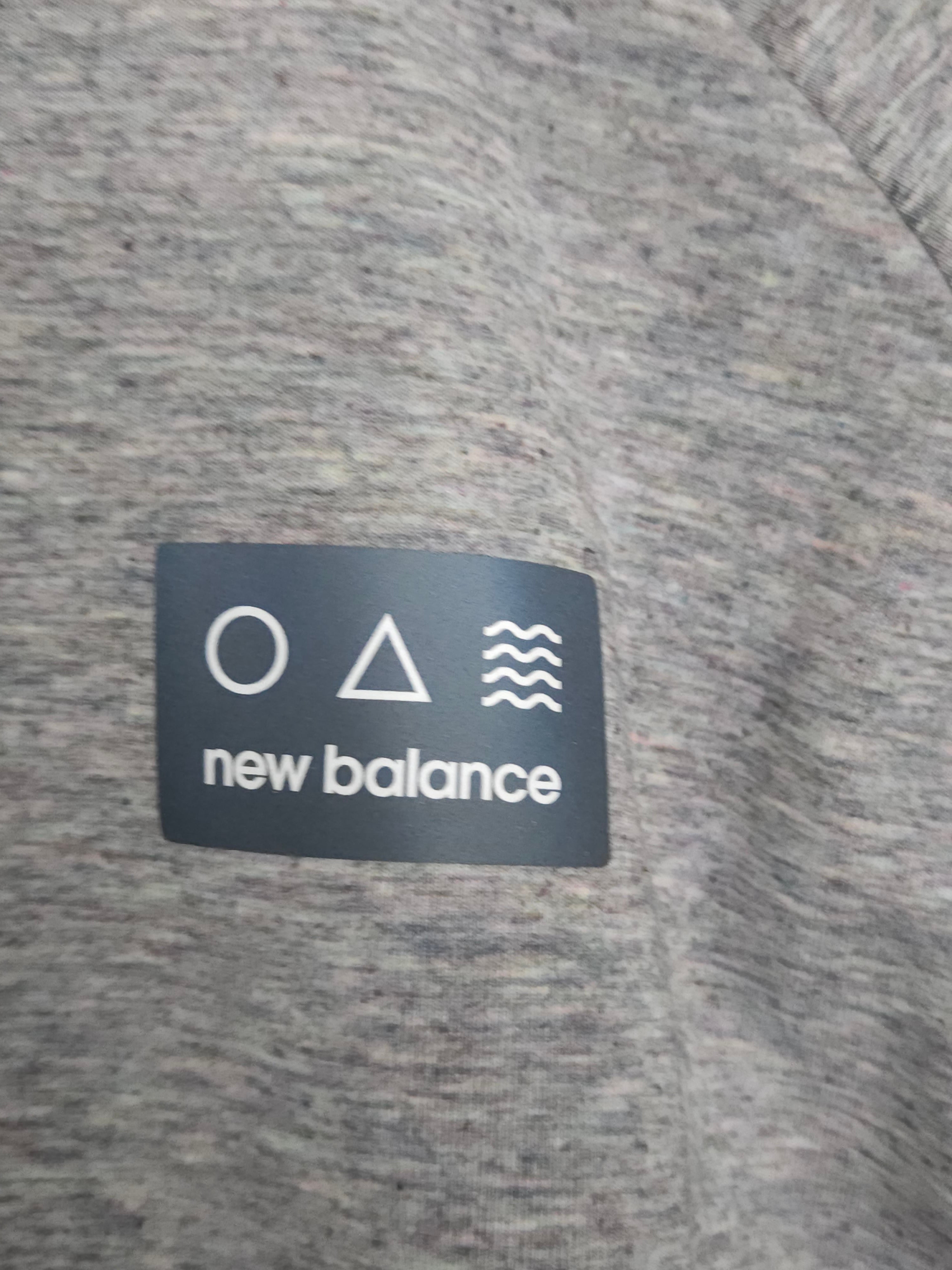 New Balance grey sweater.