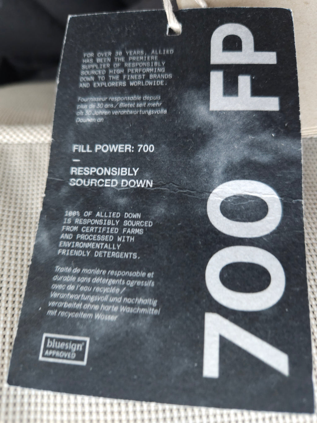Jack Wolfskin Dunjacka Dam – 700 FP | Texashield | RDS-certifierad | 100% PFC-fri | Ny