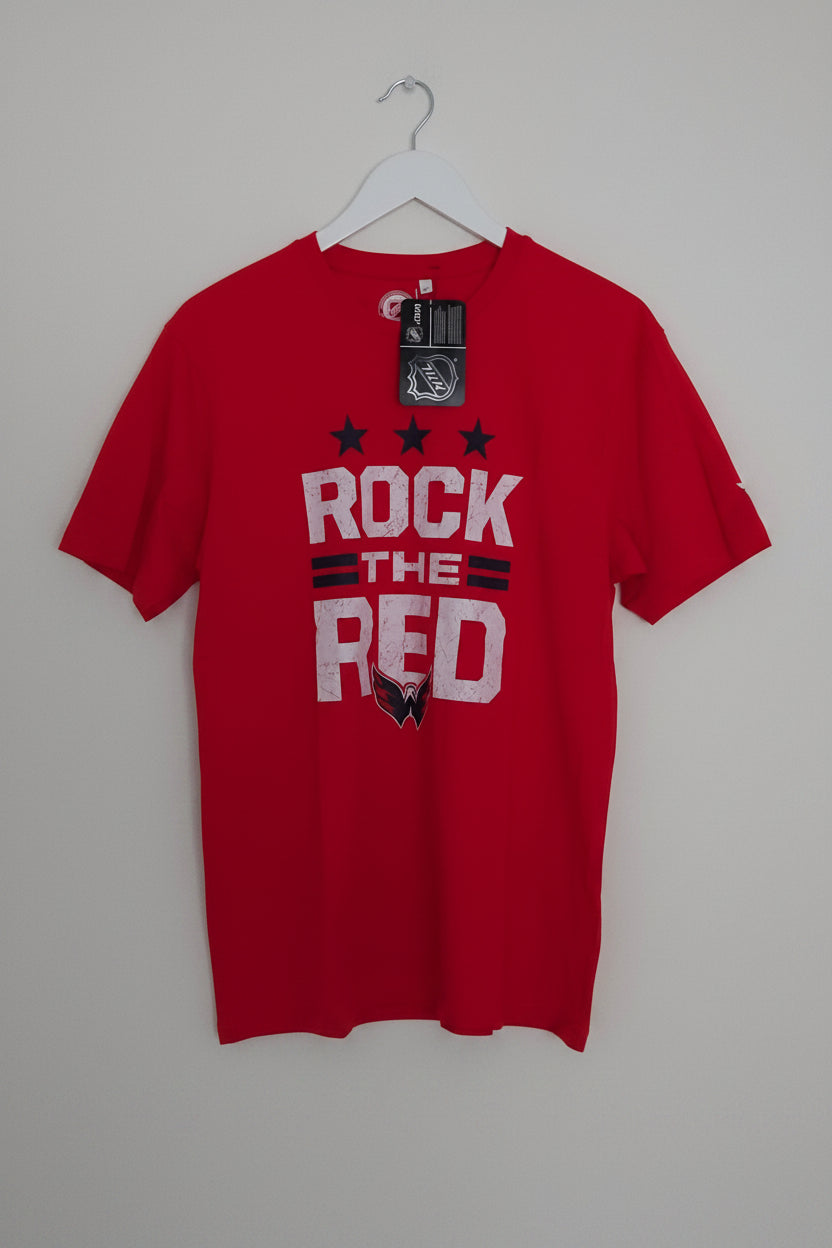 NHL Washington Capitals T-shirt – "Rock The Red" | Fanatics | Röd Hockeytröja