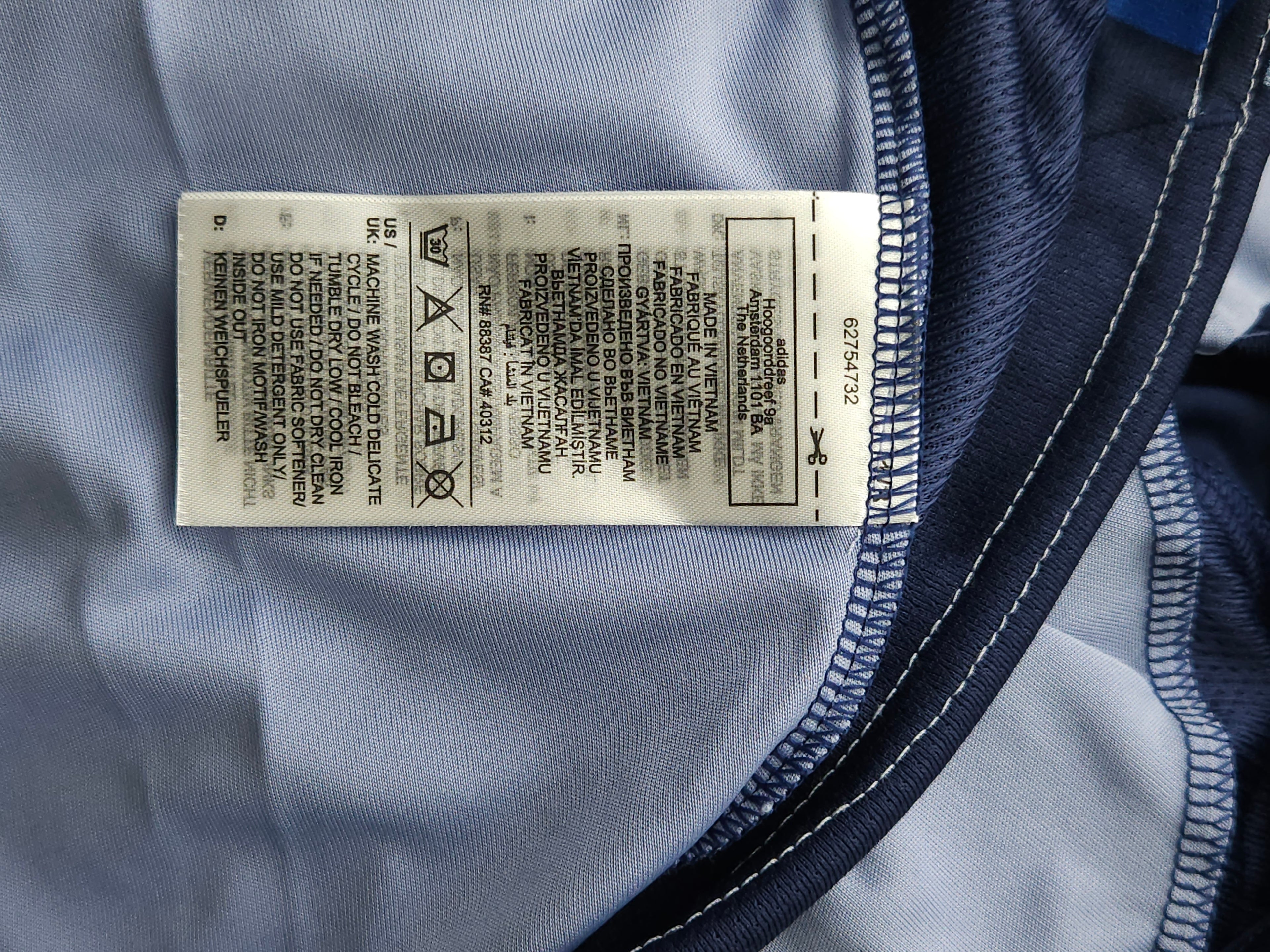 Adidas Sweden National Football Team Jersey