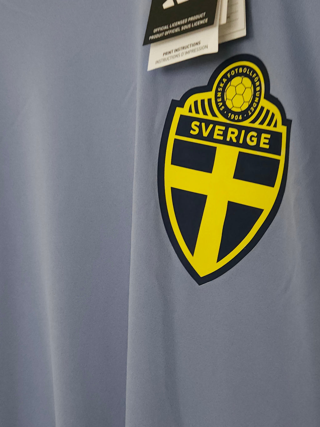 Adidas Sweden National Football Team Jersey