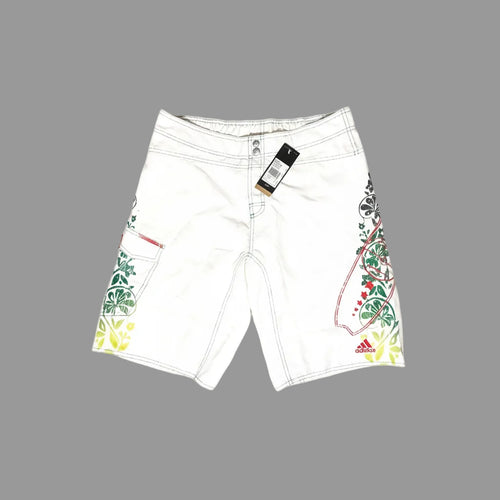 Adidas Performance Badshorts -Vit Tropiskt Print