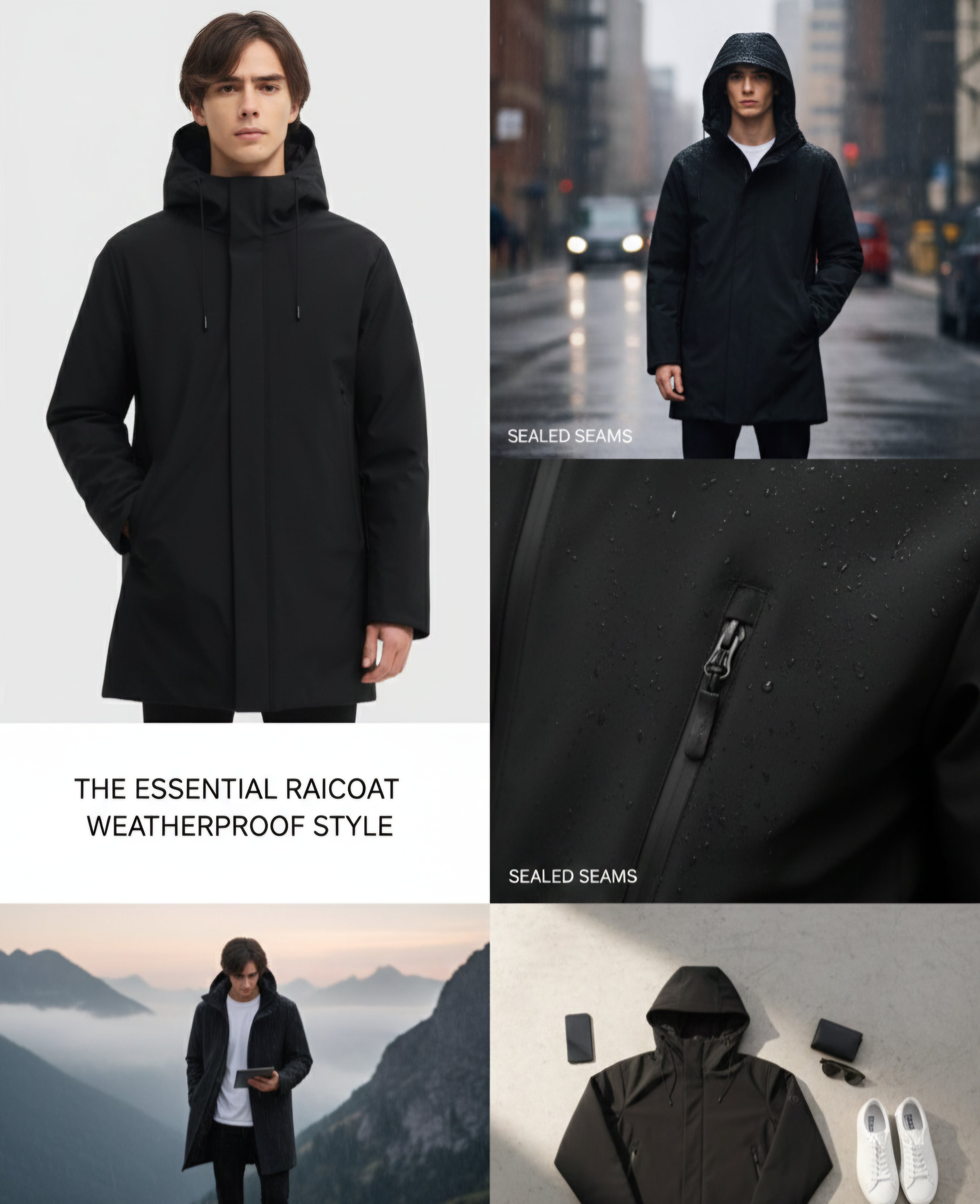 Premium Winter Jacket – Water-Repellent Technology