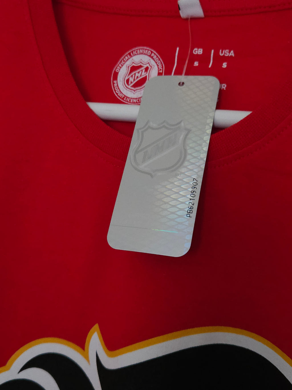 NHL Calgary Flames T-shirt - Röd.