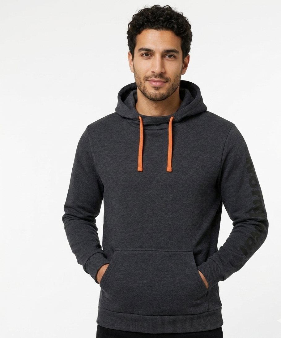 HH Workwear Klassisk Huvtröja – Mörkgrå