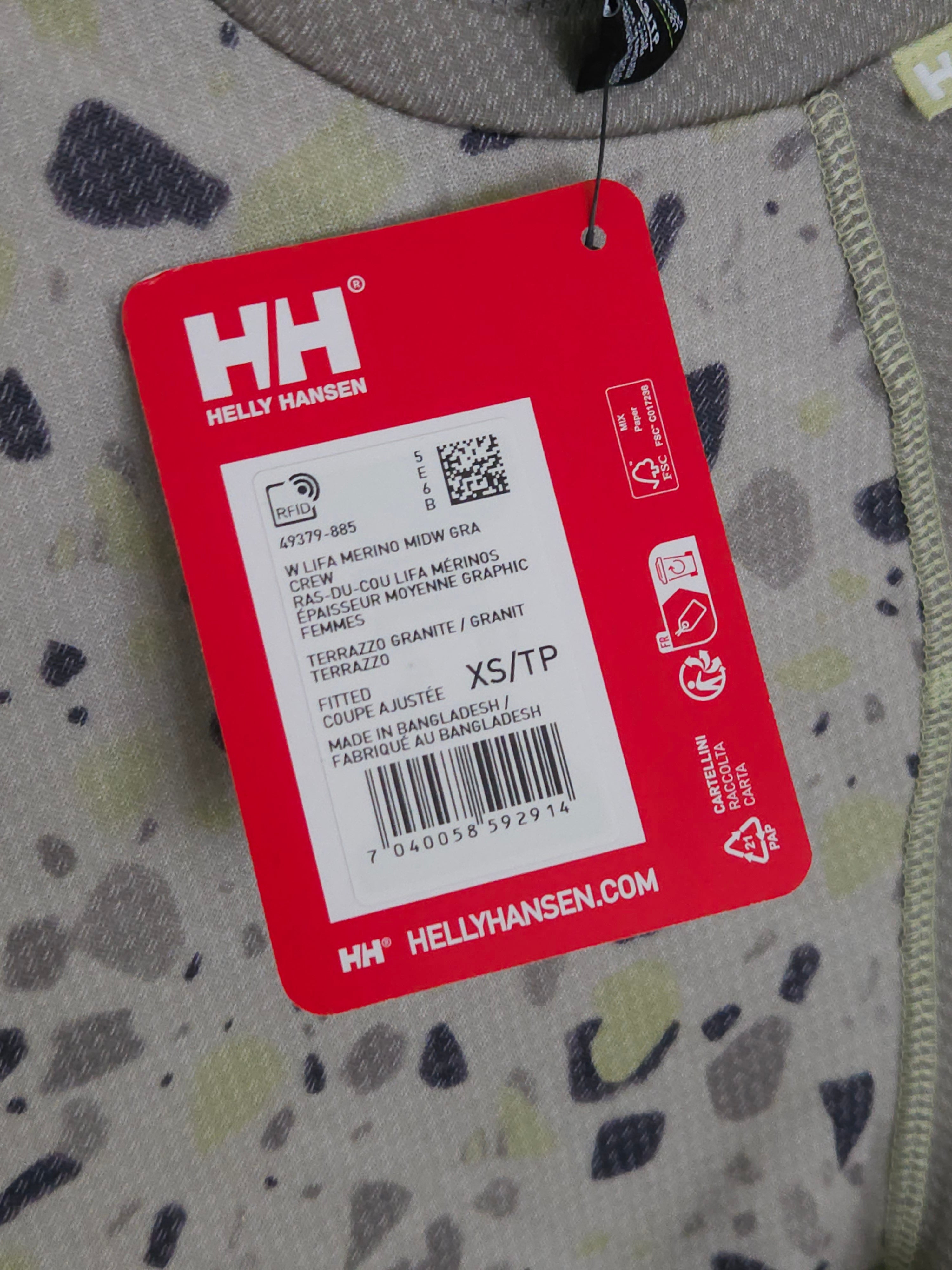 Helly Hansen LIFA® Merino Graphic Crew – Women's  .