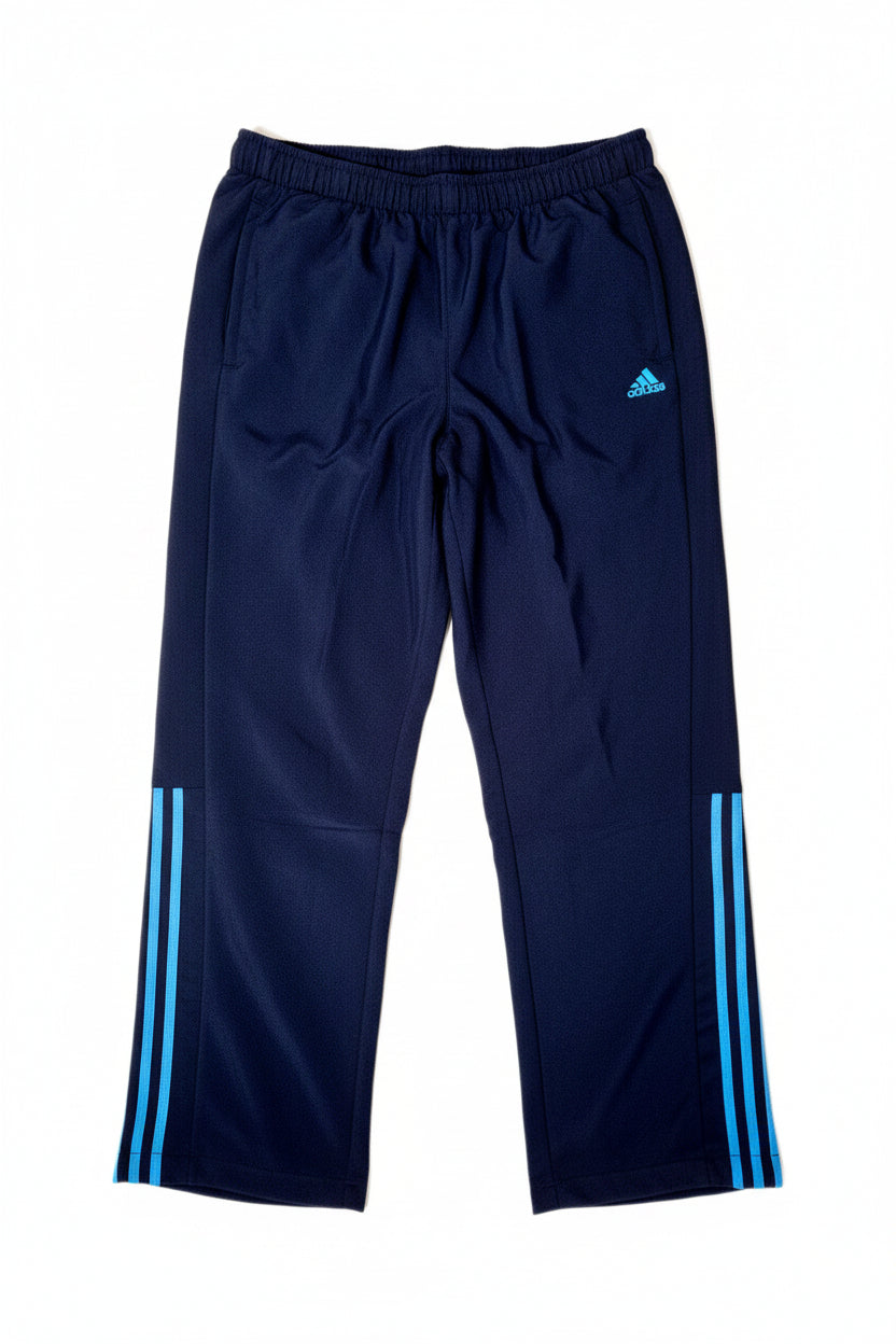Adidas Träningsbyxor Herr – Marinblå med Blå Ränder | 3-Stripes Sportbyxor