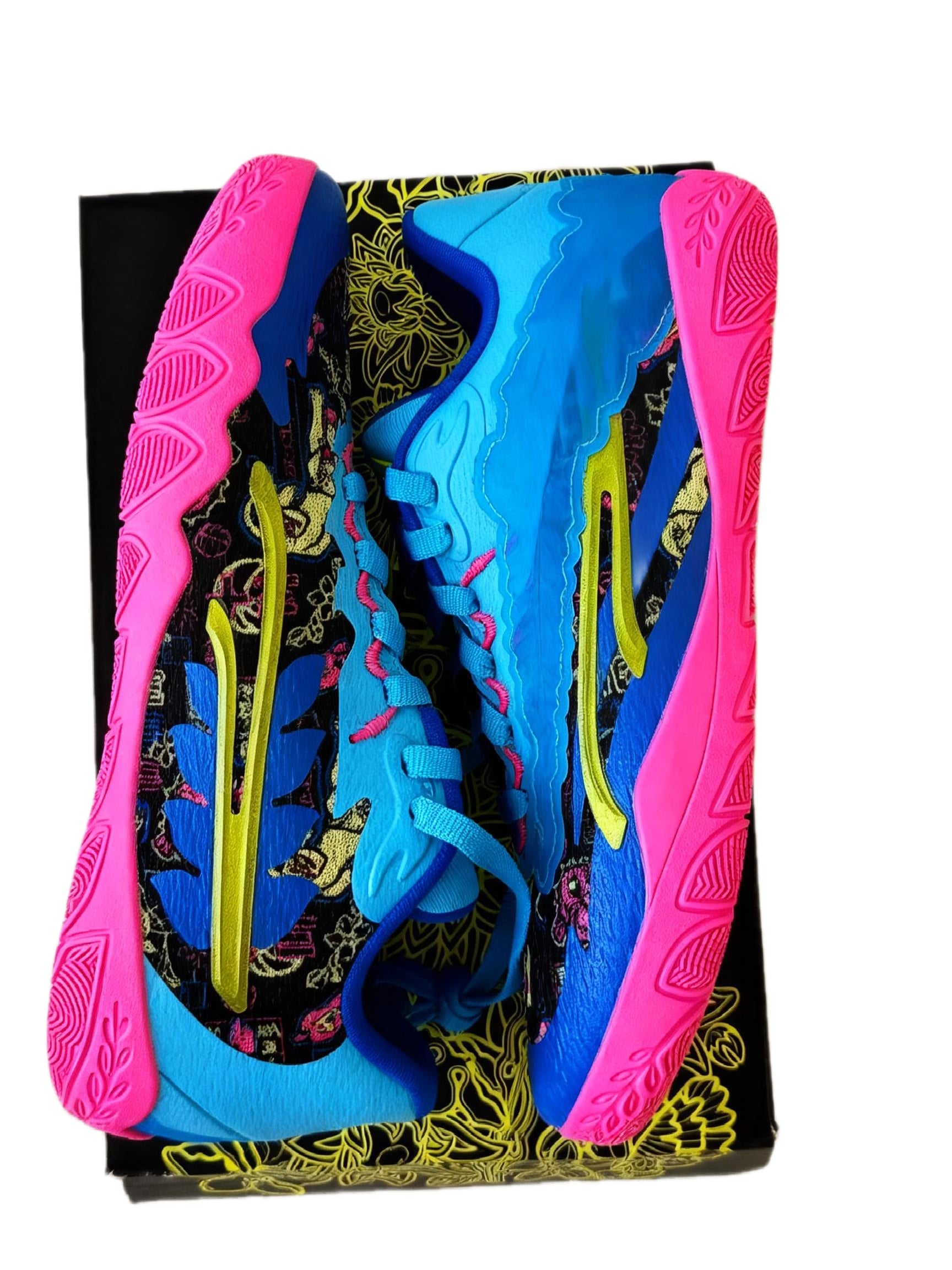 Puma Stewie 3 Midnight in Tokyo Blue/Pink Basketball Shoes