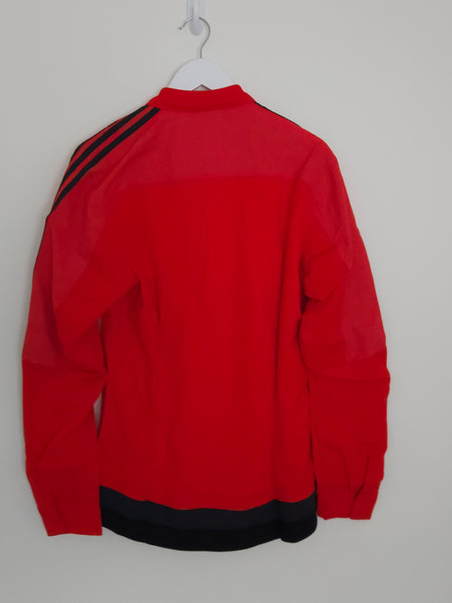 Adidas FC Bayern München Träningsjacka-Röd
