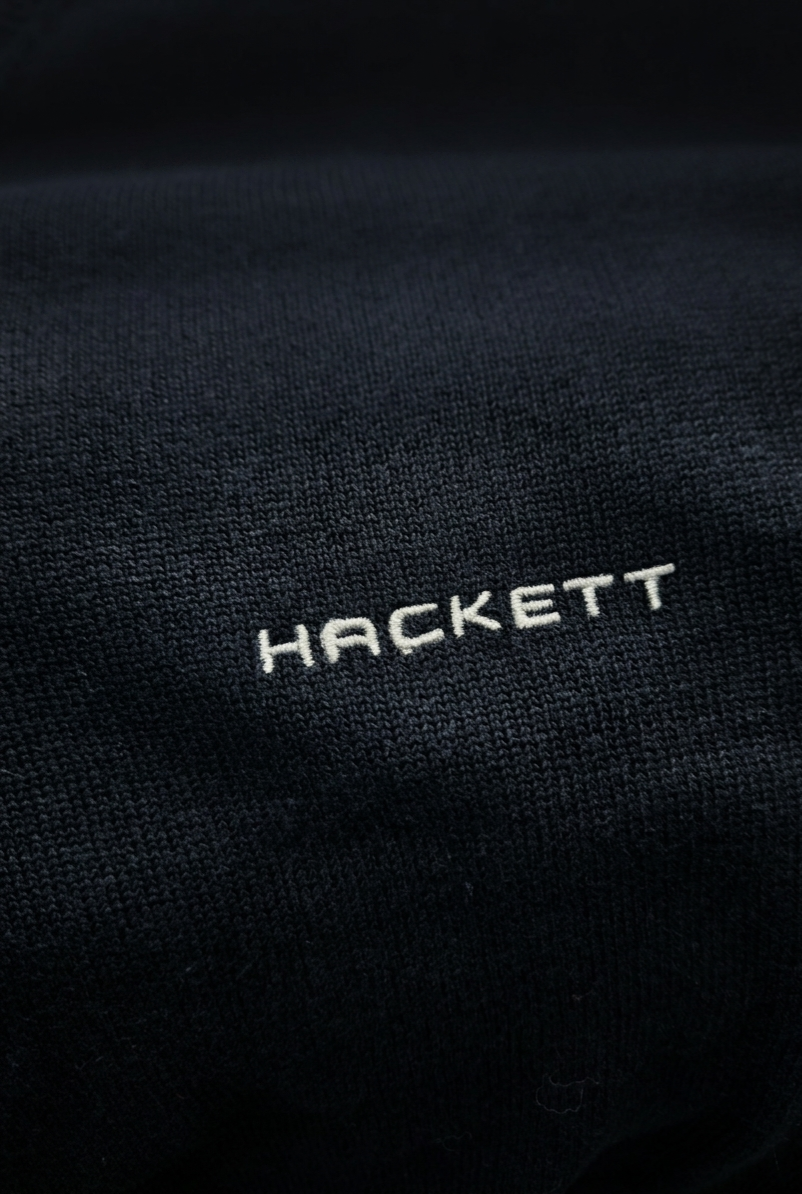 Hackett V-ringad Tröja i Bomull