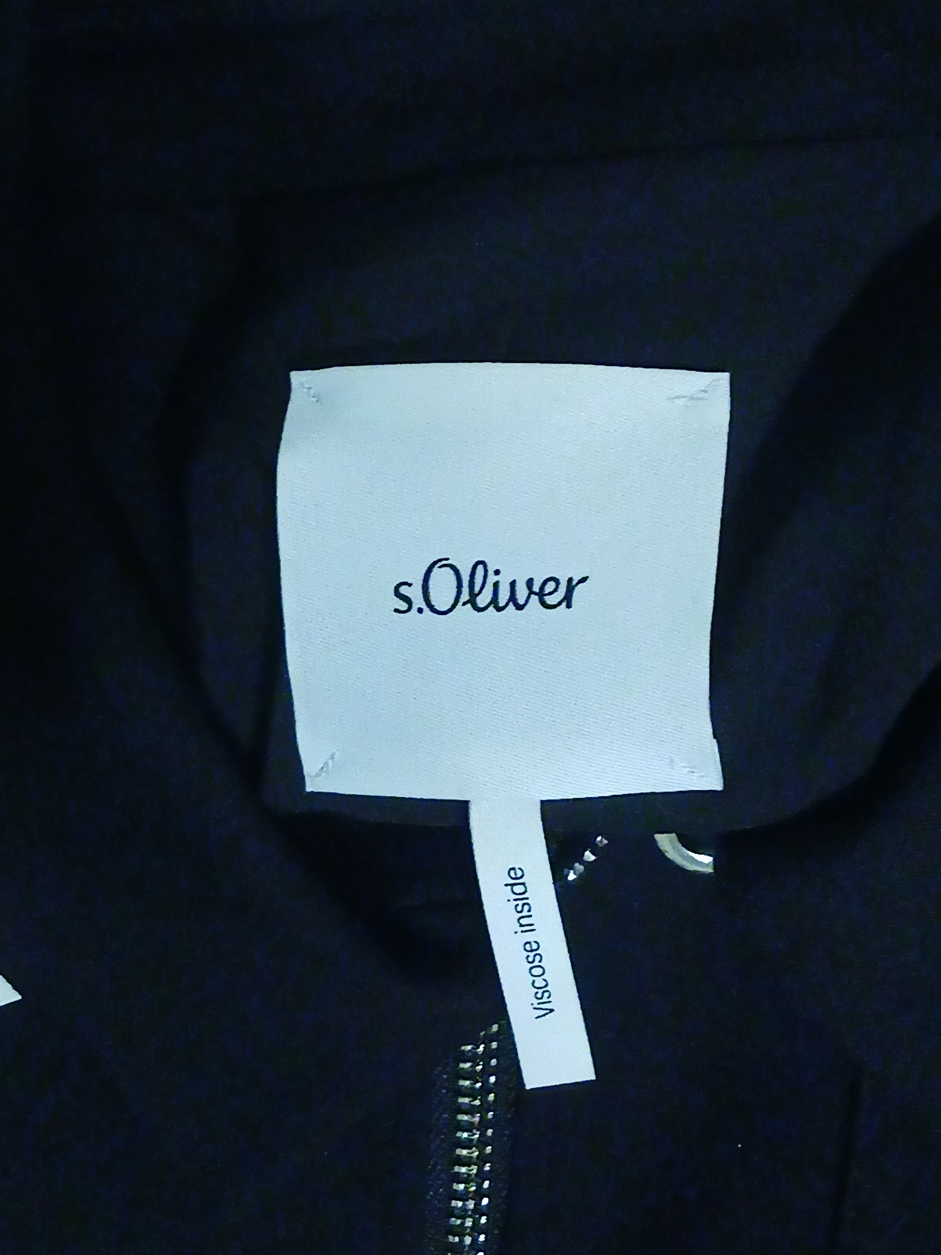 S.Oliver black jacket, size 38